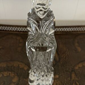 Lenox Solid Crystal Nativity Figurine/Balthazar 9.5 in